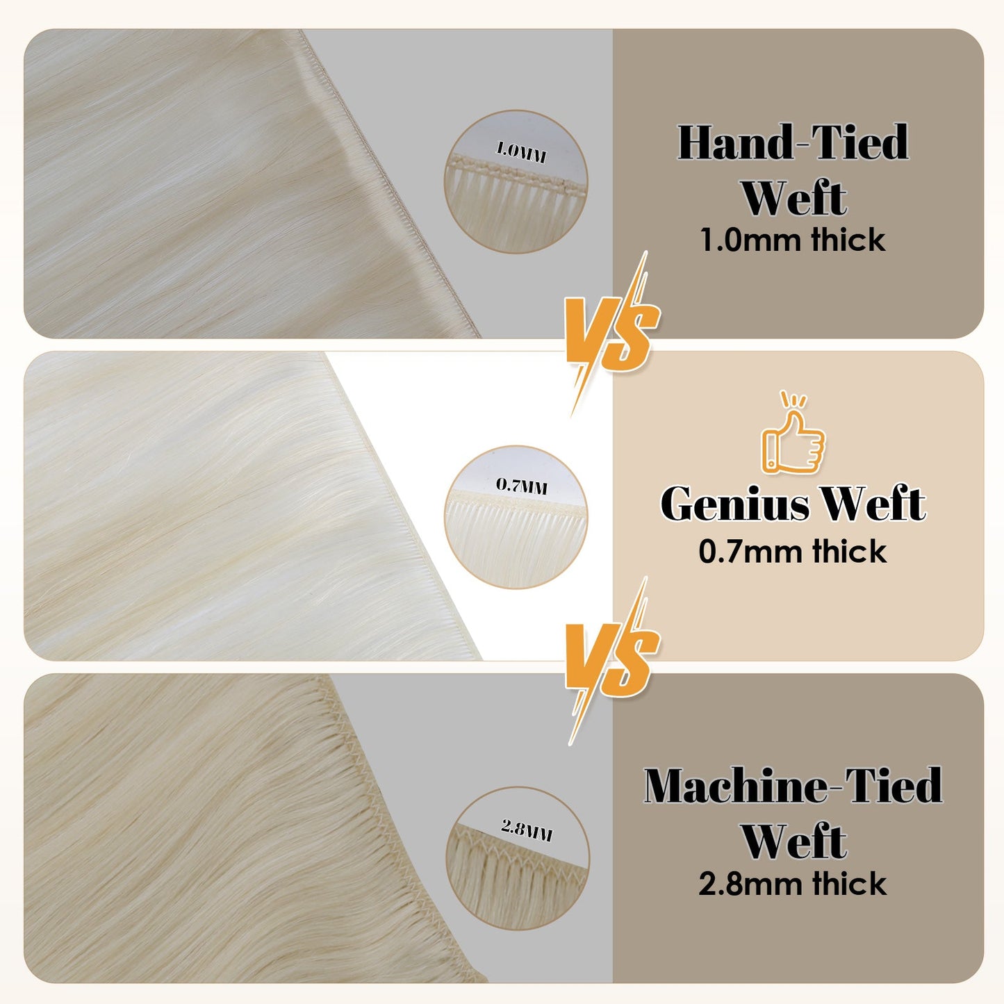Virgin Genius Weft Ombre T16A/60A#
