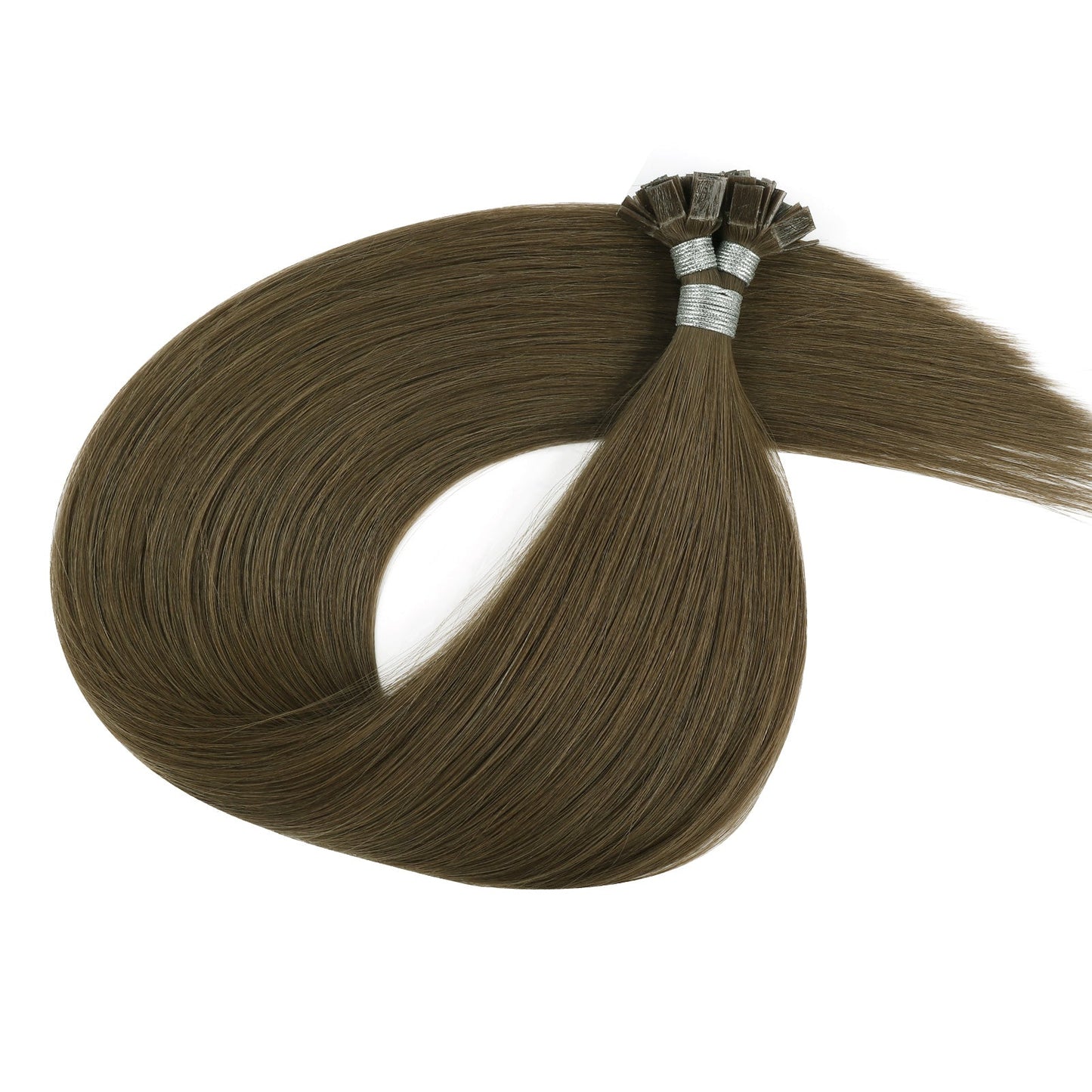 Keratin Bond Extensions Virgin Hair 3# Medium Ash Brown