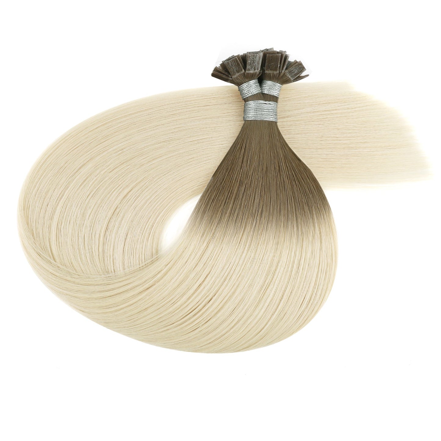 Keratin Bond Extensions Virgin Hair Ombre Color T9/60#