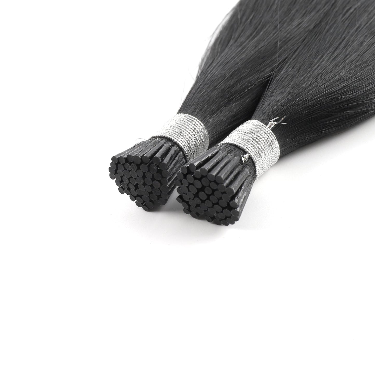 I Tip Hair Extensions Virgin Hair #1 Jet Black
