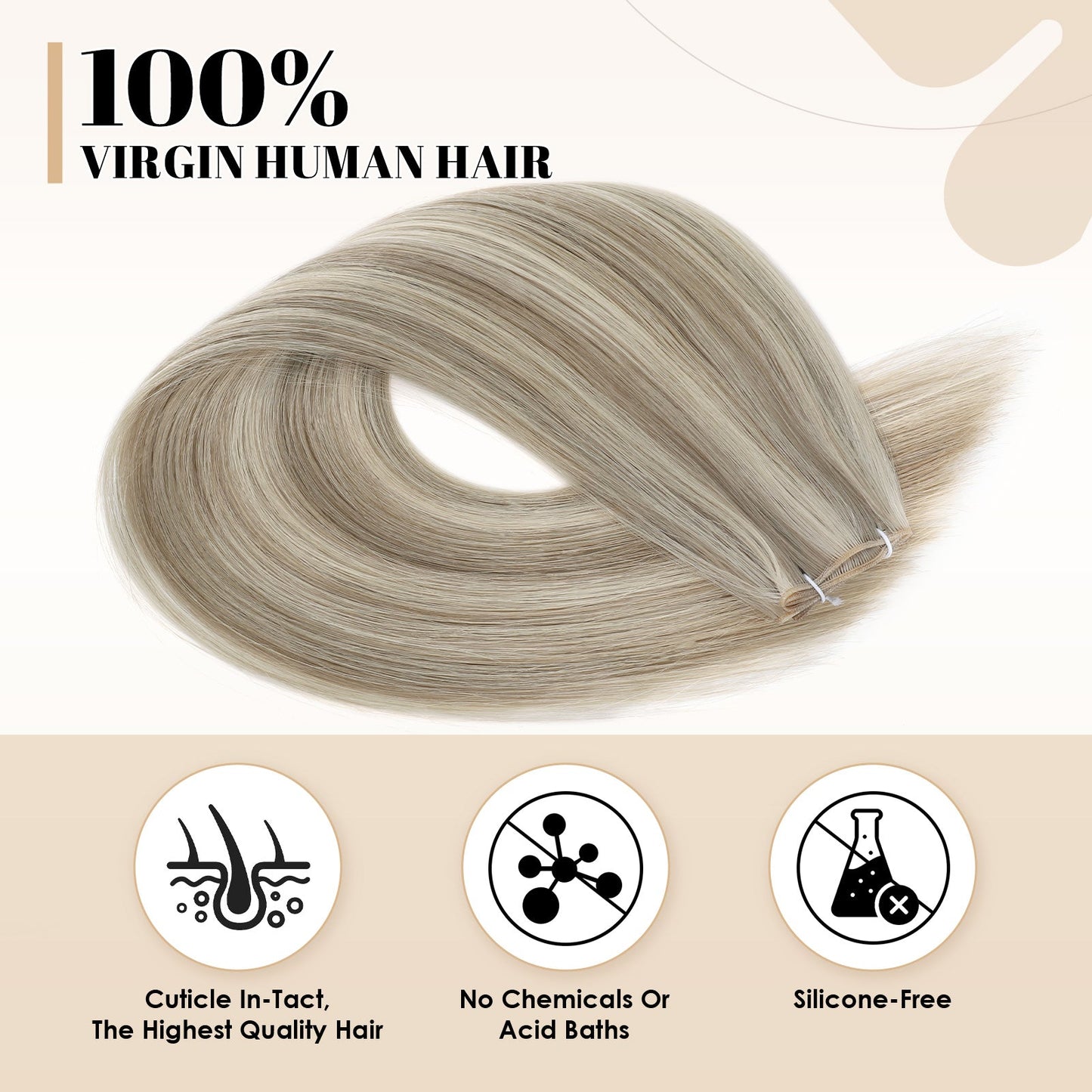 Virgin Genius Weft Highlights P18A/60A#